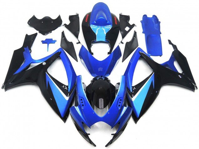 Especial Azul & Negro 06-07 GSXR 600-750 Carenados Moto Especial Azul & Negro 06-07 GSXR 600-750 Carenados Moto