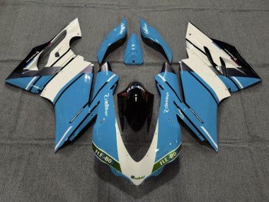 Estilo Azul Claro OEM 15-17 Ducati 959 1299 Carenados Moto