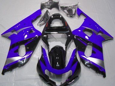 Estilo Azul OEM 01-03 GSXR 600-750 Carenados Moto
