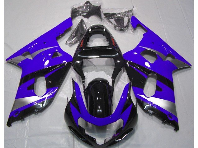 Estilo Azul OEM 01-03 GSXR 600-750 Carenados Moto Estilo Azul OEM 01-03 GSXR 600-750 Carenados Moto
