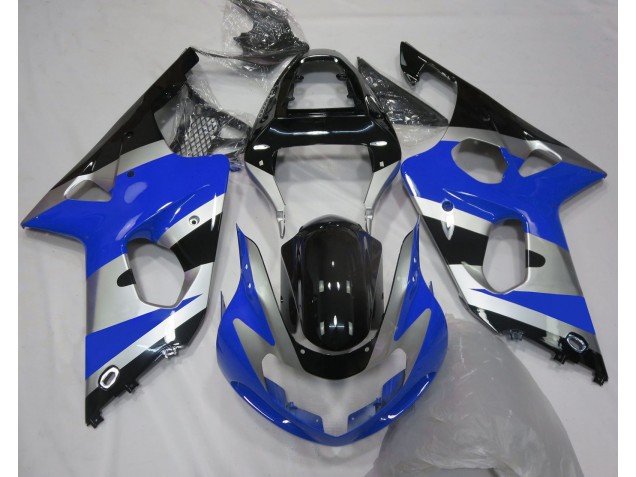 Estilo Azul Plateado OEM 00-02 GSXR 1000 Carenados Moto Estilo Azul Plateado OEM 00-02 GSXR 1000 Carenados Moto