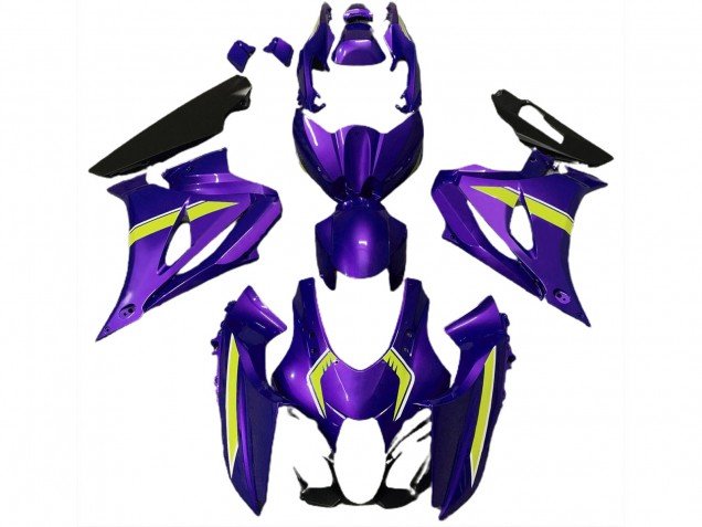 Estilo Común Púrpura 17-23 GSXR 1000 Carenados Moto