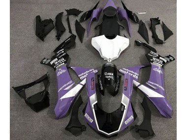 Estilo De Logotipo Morado Brillante 15-19 R1 Carenados Moto