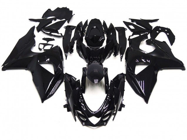 Estilo Negro Brillante 09-16 GSXR 1000 Carenados Moto Estilo Negro Brillante 09-16 GSXR 1000 Carenados Moto