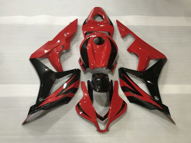 Estilo Rojo Metálico OEM 07-08 CBR600RR Carenados Moto Estilo Rojo Metálico OEM 07-08 CBR600RR Carenados Moto