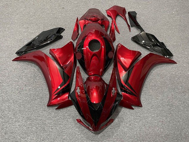 Estilo Rojo & Negro 12-16 CBR1000RR Carenados Moto Estilo Rojo & Negro 12-16 CBR1000RR Carenados Moto