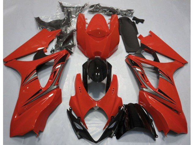 Estilo Rojo OEM 07-08 GSXR 1000 Carenados Moto Estilo Rojo OEM 07-08 GSXR 1000 Carenados Moto