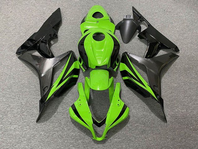 Estilo Verde Eléctrico OEM & Gris 07-08 CBR600RR Carenados Moto Estilo Verde Eléctrico OEM & Gris 07-08 CBR600RR Carenados Moto
