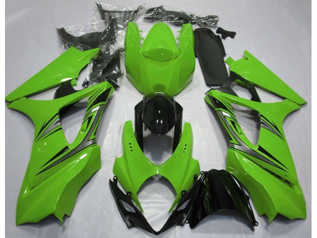 Estilo Verde OEM 07-08 GSXR 1000 Carenados Moto Estilo Verde OEM 07-08 GSXR 1000 Carenados Moto