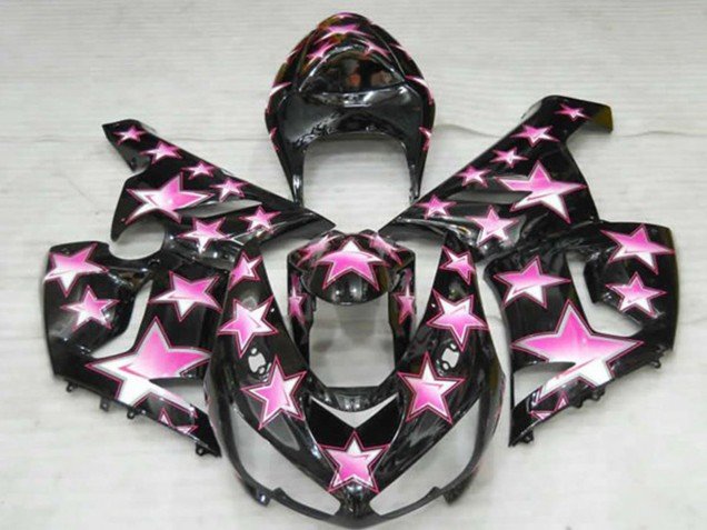 Estrella Rosa 05-06 ZX6R Carenados Moto Estrella Rosa 05-06 ZX6R Carenados Moto