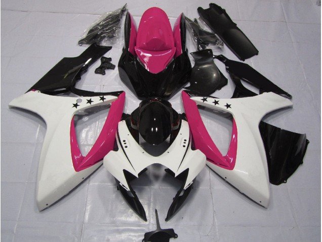 Estrella Rosa 06-07 GSXR 600-750 Carenados Moto Estrella Rosa 06-07 GSXR 600-750 Carenados Moto