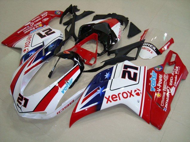 Estrella Xerox 07-14 Ducati 848 1098 1198 Carenados Moto Estrella Xerox 07-14 Ducati 848 1098 1198 Carenados Moto