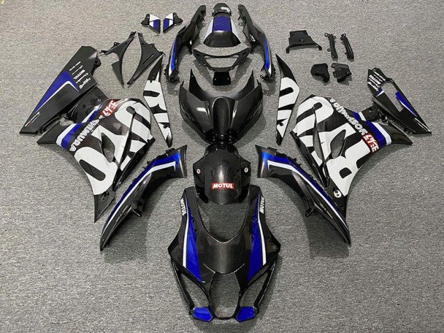 Fibra De Carbono Estilo & Azul 17-23 GSXR 1000 Carenados Moto Fibra De Carbono Estilo & Azul 17-23 GSXR 1000 Carenados Moto