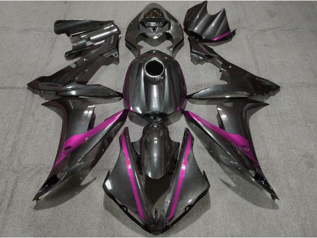 Fibra De Carbono Estilo W Rosa 04-06 R1 Carenados Moto Fibra De Carbono Estilo W Rosa 04-06 R1 Carenados Moto
