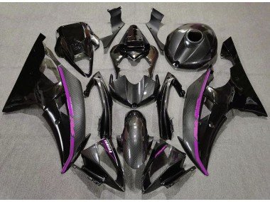 Fibra De Carbono & Rosa 08-16 R6 Carenados Moto
