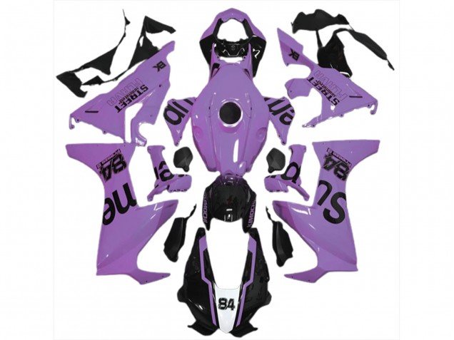 Flava Callejera Púrpura Lechosa 17-23 CBR1000RR Carenados Moto Flava Callejera Púrpura Lechosa 17-23 CBR1000RR Carenados Moto
