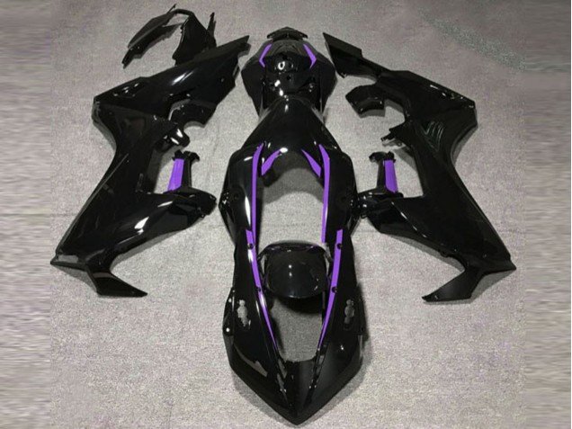 Forro Negro Brillante & Morado 17-23 CBR1000RR Carenados Moto Forro Negro Brillante & Morado 17-23 CBR1000RR Carenados Moto