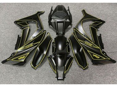 Forro Negro Mate & Amarillo 11-15 ZX10R Carenados Moto