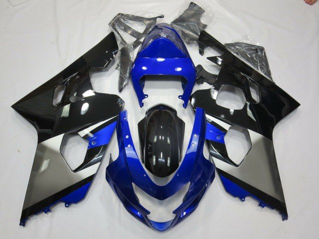 Gris Azul & Negro 04-05 GSXR 600-750 Carenados Moto Gris Azul & Negro 04-05 GSXR 600-750 Carenados Moto