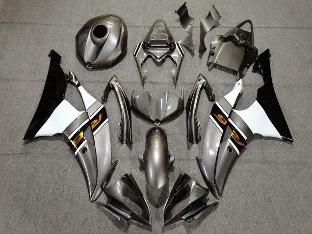 Gris Brillante & Bronce 08-16 R6 Carenados Moto Gris Brillante & Bronce 08-16 R6 Carenados Moto