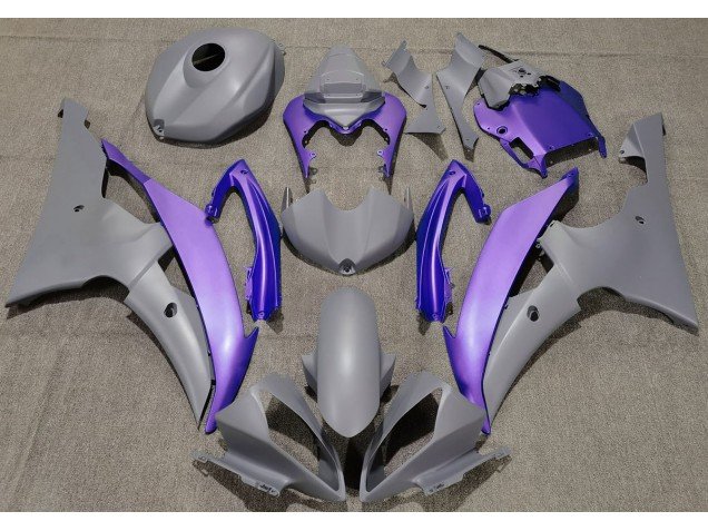Gris Mate & Morado 08-16 R6 Carenados Moto