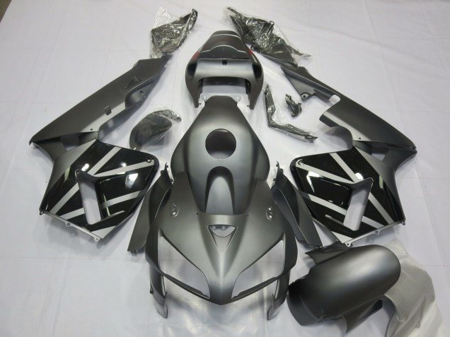 Gris Mate & Negro 05-06 CBR600RR Carenados Moto Gris Mate & Negro 05-06 CBR600RR Carenados Moto