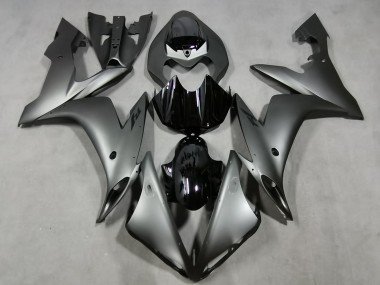 Gris Mate & Negro Brillante 04-06 R1 Carenados Moto