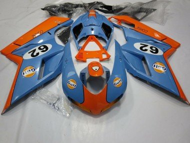 Gulf 07-14 Ducati 848 1098 1198 Carenados Moto
