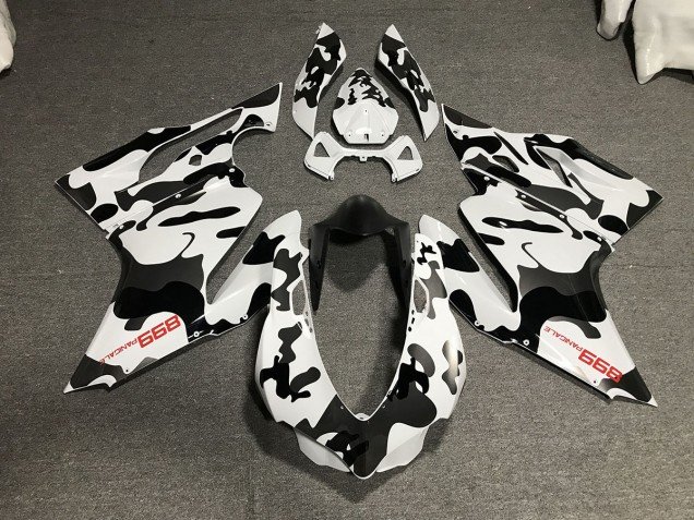 Invierno Camuflaje 11-14 Ducati 1199 Carenados Moto