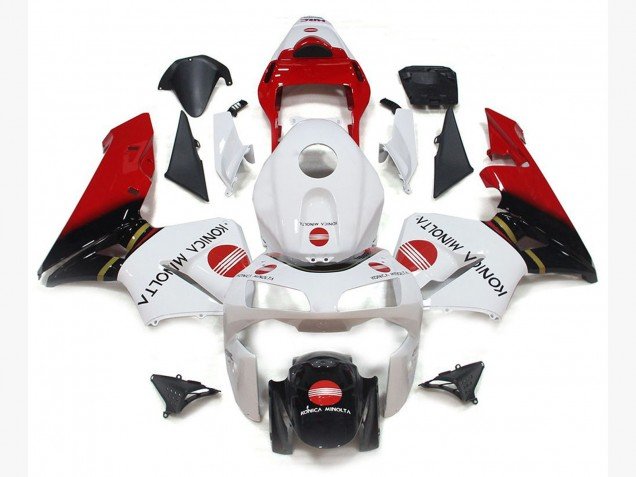 Konica Minolta Roja 03-04 CBR600RR Carenados Moto Konica Minolta Roja 03-04 CBR600RR Carenados Moto