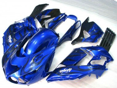 Llama Azul 06-11 ZX14R Carenados Moto