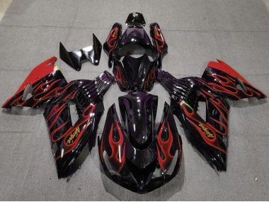 Llama Roja 06-11 ZX14R Carenados Moto
