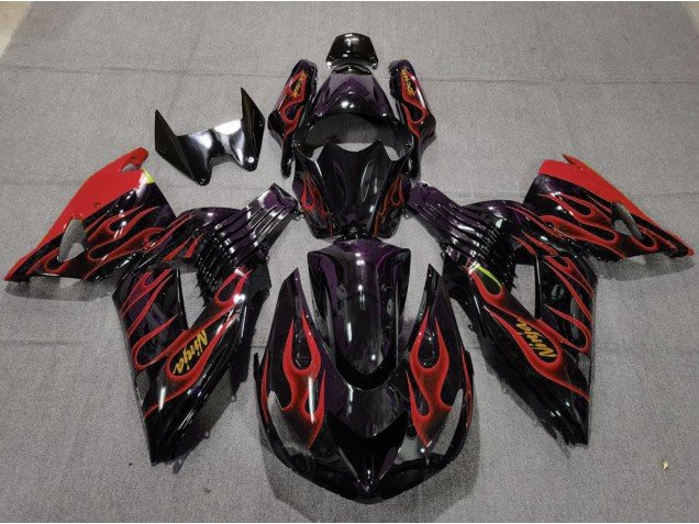 Llama Roja 06-11 ZX14R Carenados Moto