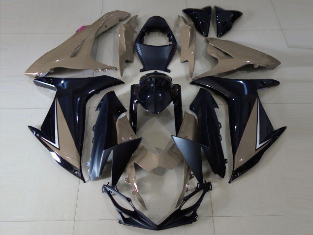 Marrón Brillante & Negro 11-24 GSXR 600-750 Carenados Moto Marrón Brillante & Negro 11-24 GSXR 600-750 Carenados Moto