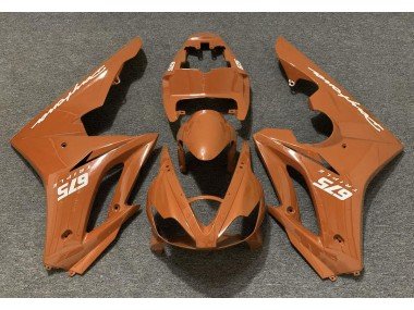 Naranja Brillante 06-08 Daytona 675 Carenados Moto