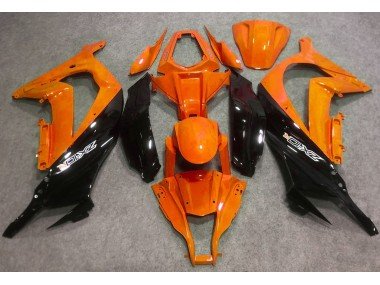 Naranja Brillante & Negro 16-19 ZX10R Carenados Moto