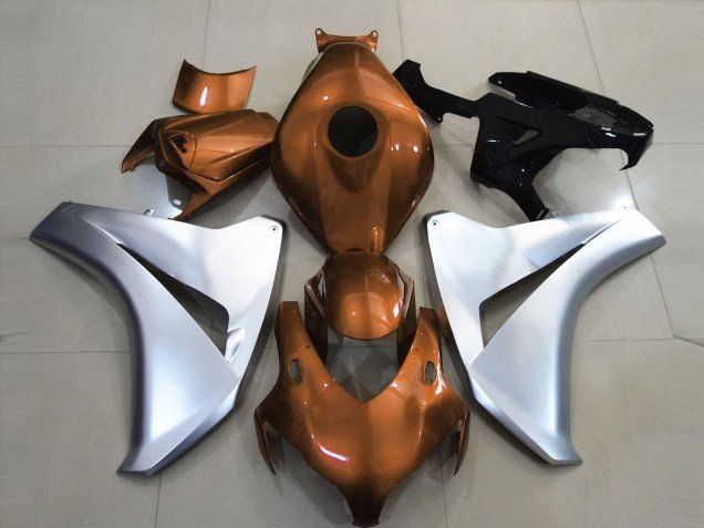 Naranja Brillante & Plata 08-11 CBR1000RR Carenados Moto Naranja Brillante & Plata 08-11 CBR1000RR Carenados Moto