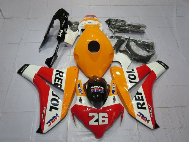 Naranja Claro Repsol 08-11 CBR1000RR Carenados Moto Naranja Claro Repsol 08-11 CBR1000RR Carenados Moto