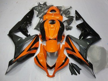 Naranja Gris & Negro 07-08 CBR600RR Carenados Moto