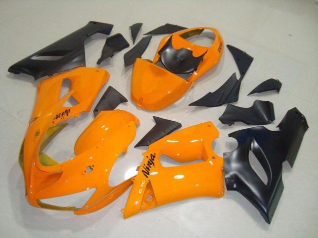 Naranja Negro 05-06 ZX6R Carenados Moto