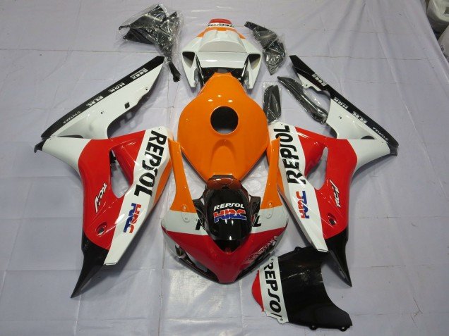 Naranja Repsol 06-07 CBR1000RR Carenados Moto Naranja Repsol 06-07 CBR1000RR Carenados Moto