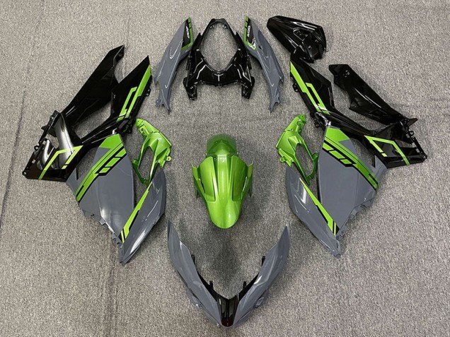 Nardo Gris & Verde 18-23 Ninja 400 Carenados Moto Nardo Gris & Verde 18-23 Ninja 400 Carenados Moto