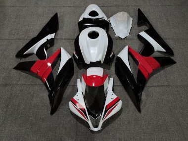Negro Blanco & Rojo 07-08 CBR600RR Carenados Moto