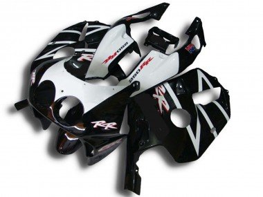 Negro Blanco Rr 90-98 CBR250RR Carenados Moto