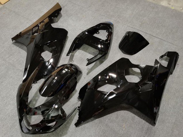 Negro Brillante 04-05 GSXR 600-750 Carenados Moto Negro Brillante 04-05 GSXR 600-750 Carenados Moto
