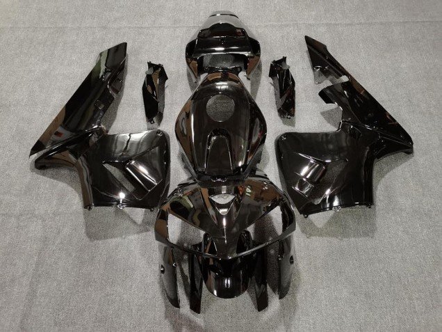 Negro Brillante 05-06 CBR600RR Carenados Moto Negro Brillante 05-06 CBR600RR Carenados Moto