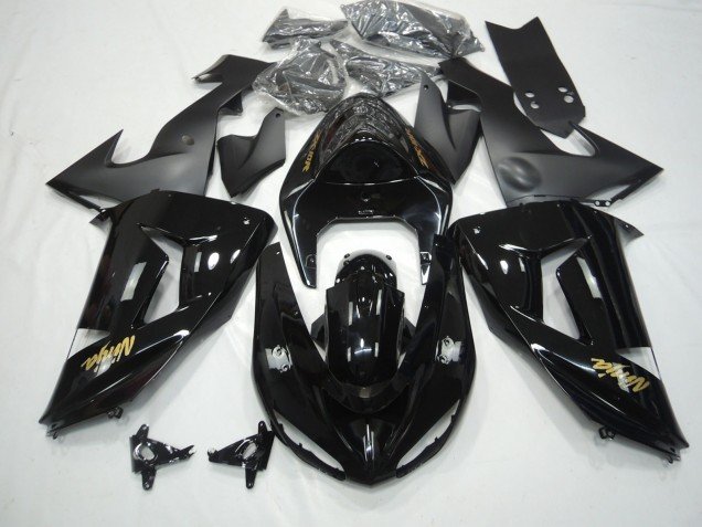 Negro Brillante 06-07 ZX10R Carenados Moto Negro Brillante 06-07 ZX10R Carenados Moto