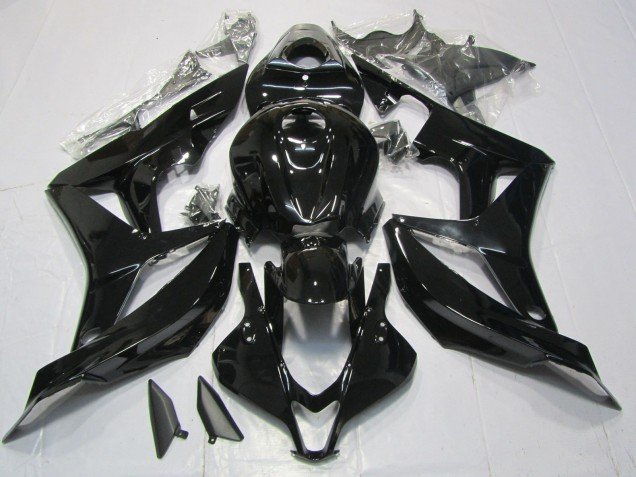 Negro Brillante 07-08 CBR600RR Carenados Moto Negro Brillante 07-08 CBR600RR Carenados Moto