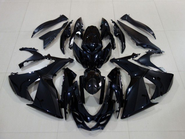 Negro Brillante 09-16 GSXR 1000 Carenados Moto