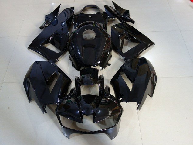 Negro Brillante 13-23 CBR600RR Carenados Moto Negro Brillante 13-23 CBR600RR Carenados Moto
